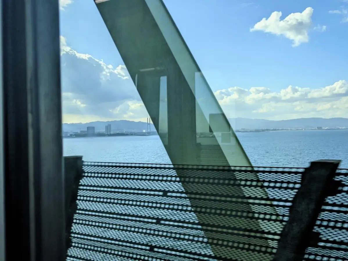 经典关西空港的海上段