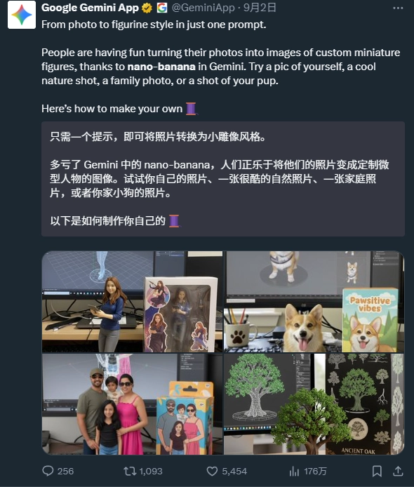 nano-banana官方的描述